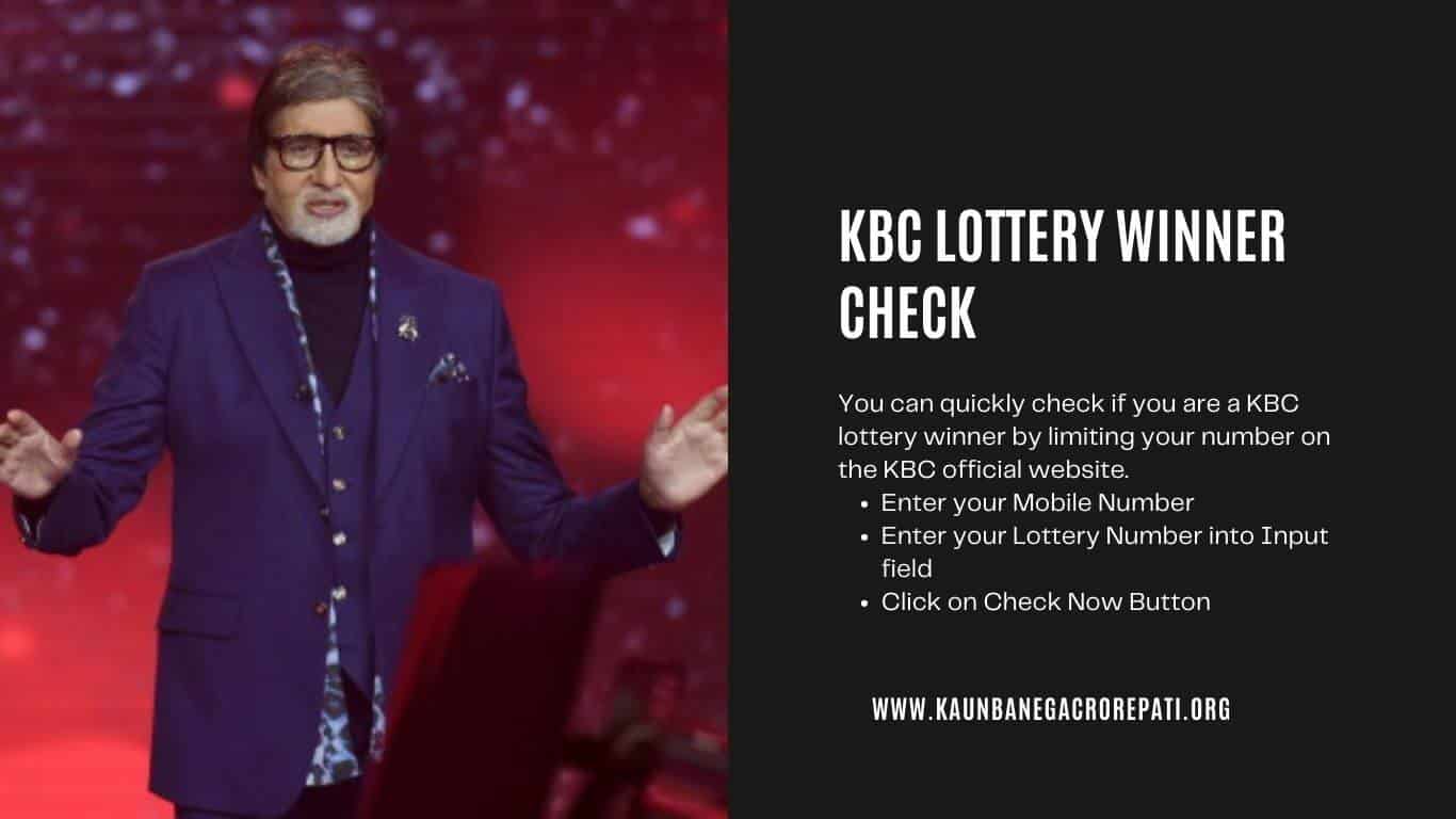 KBC Lottery Winner List - KBC 2023 Winners List 25 Lakh Lottery